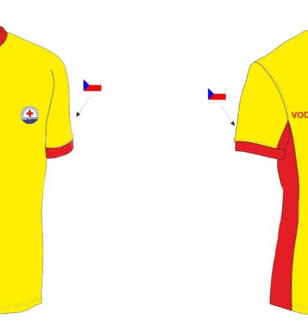 Tričko VZS žluté bavlna